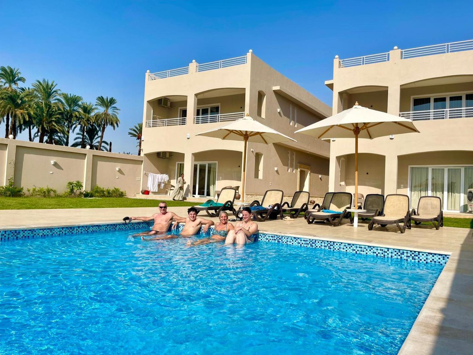 Royal Nile Villas - Pool View Apartment 2 Luxor Exterior foto